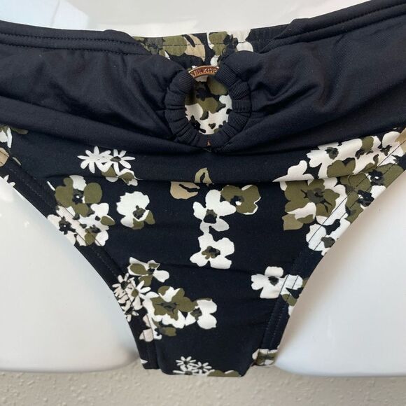 NWT MICHAEL Kors Ivy Tankini Top and Matching Black Ivy Bottoms Multiple Sizes - Picture 7 of 8
